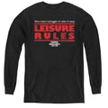 Ferris Bueller's Day Off Leisure Rules Youth Long Sleeve T-Shirt