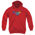 Wonder Woman Wonder Woman Tie Dye Logo Youth Hoodie