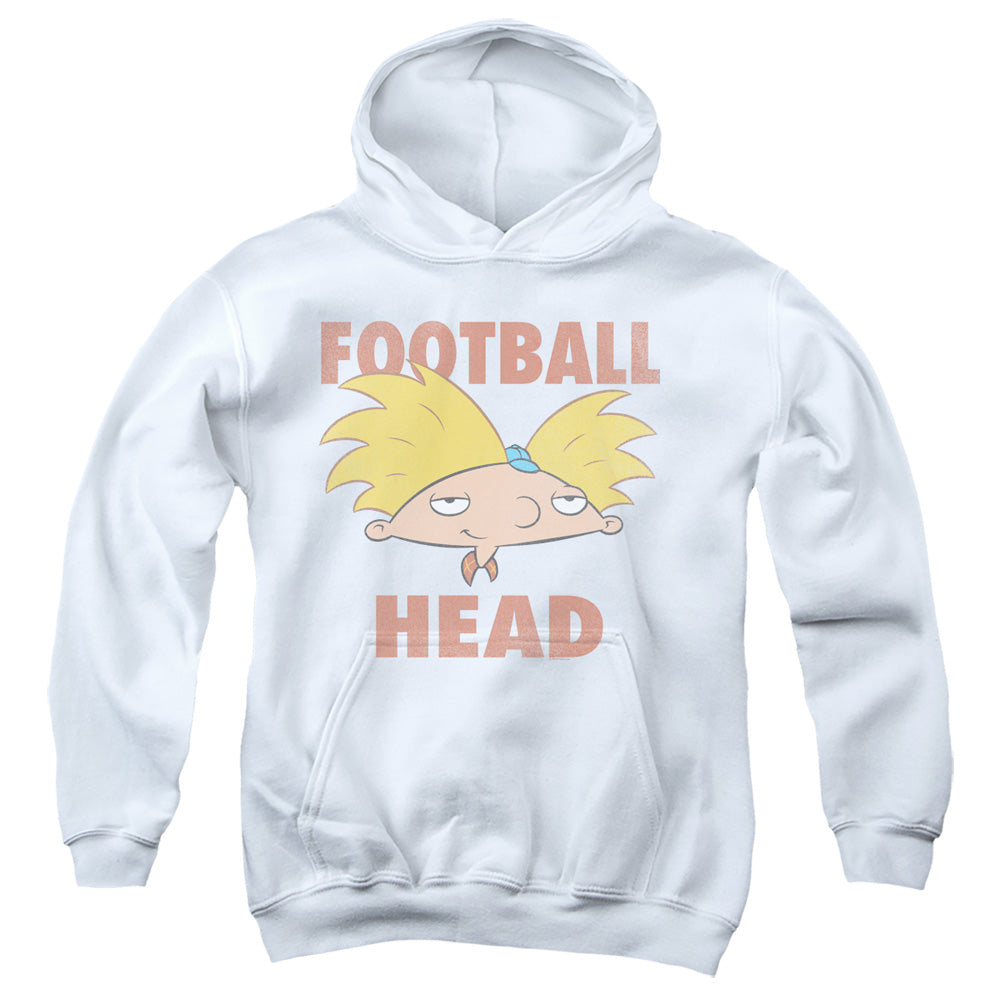 Hey Arnold Football Head Youth Hoodie