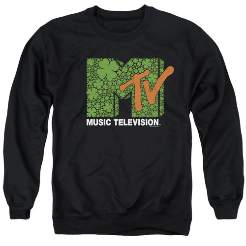 MTV ST. Patrick's Day Shamrock Logo Crewneck Sweatshirt