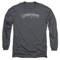 The Three Stooges Metallic Logo Long Sleeve T-Shirt