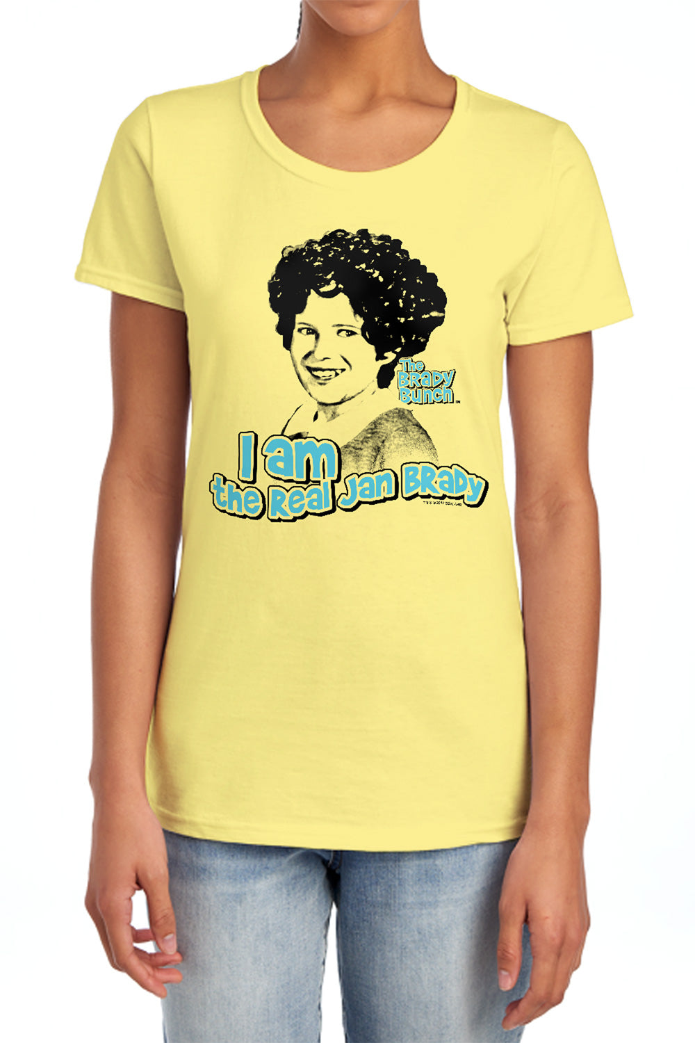 The Brady Bunch The Real Jan Brady Womens T-Shirt