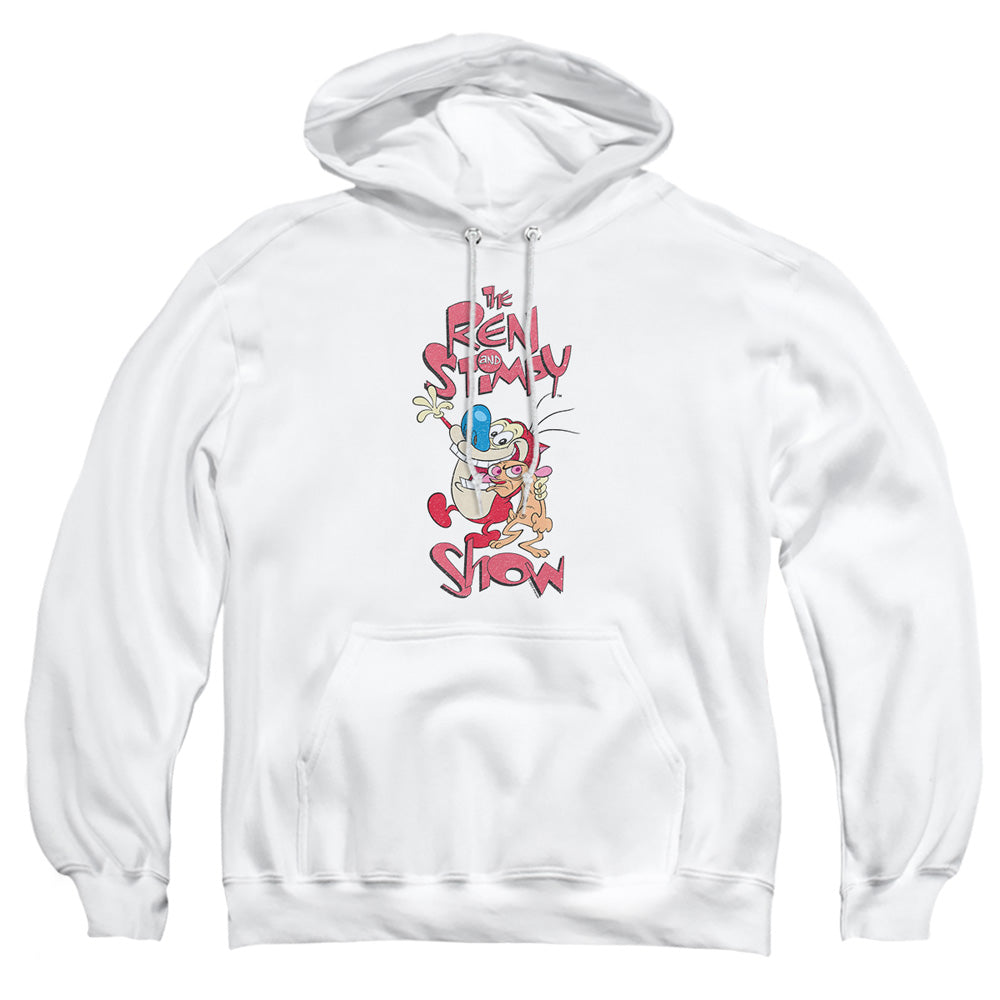 Ren and Stimpy Show Logo Pullover Hoodie