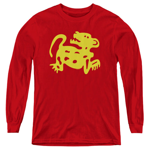 Legends of the Hidden Temple Red Jaguars Youth Long Sleeve T-Shirt