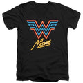 Wonder Woman 1984 Wonder Mom Neon V-Neck T-Shirt
