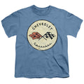 Chevy Old Vette Carolina Blue Youth/Toddler T-Shirt