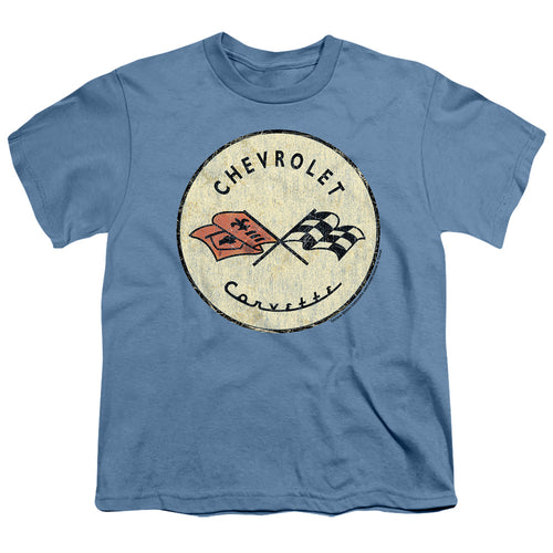 Chevy Old Vette Carolina Blue Youth/Toddler T-Shirt