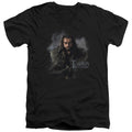 The Hobbit Thorin Oakenshield Portrait V-Neck T-Shirt
