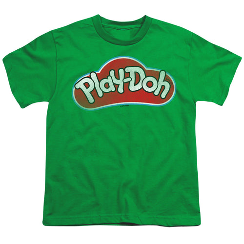 Play-Doh Lid Kelly Green Youth/Toddler T-Shirt