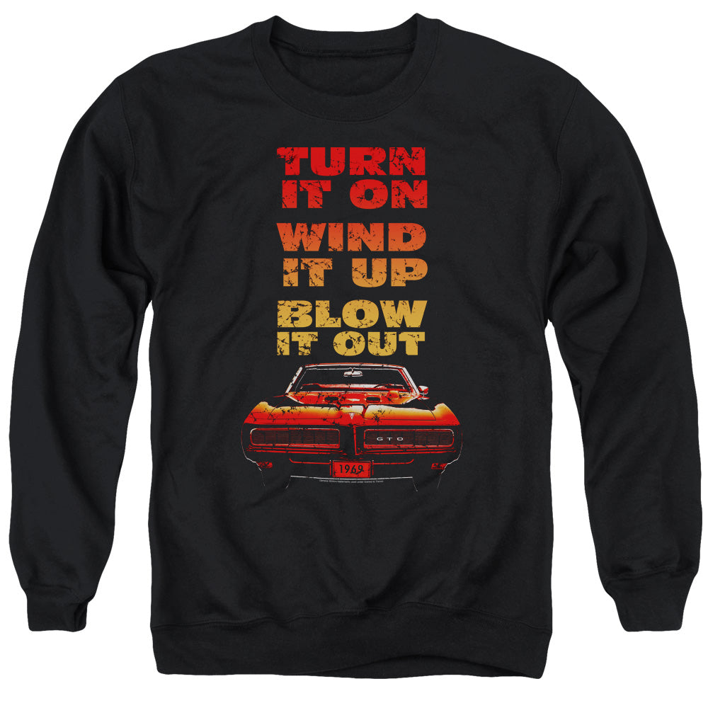 Pontiac Blow It Out Gto Crewneck Sweatshirt