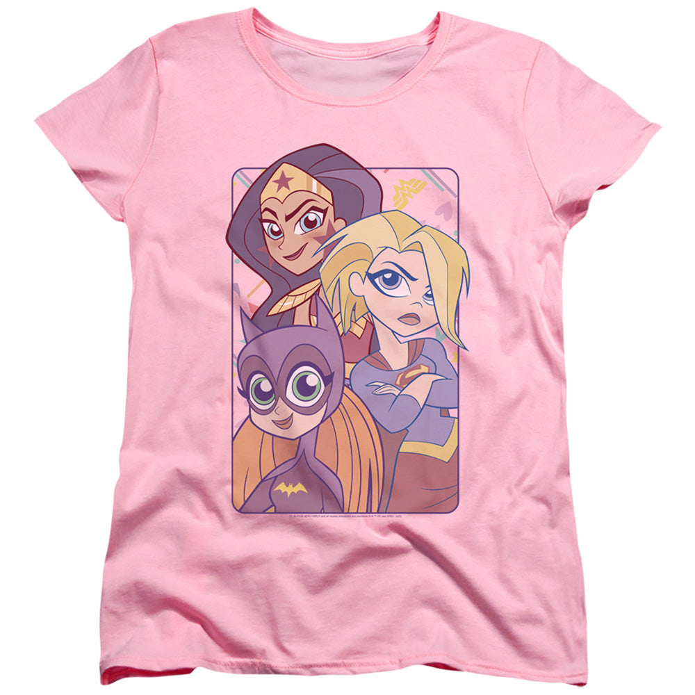 DC Super Hero Girls Dont Box Us In Womens T-Shirt