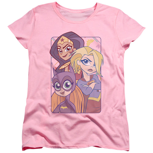 DC Super Hero Girls Dont Box Us In Womens T-Shirt