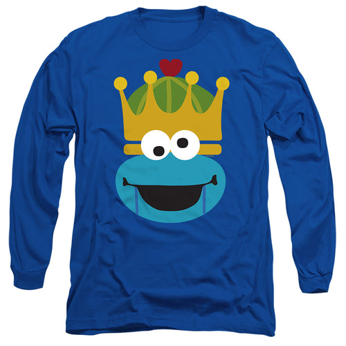 Sesame Street Christmas Nutcracker Cookie Monster Long Sleeve T-Shirt
