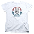 The Three Stooges Curly for President Wiseguy White Womens T-Shirt