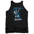 Justice League Batman Blue & Gray Tank Top