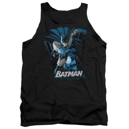 Justice League Batman Blue & Gray Tank Top