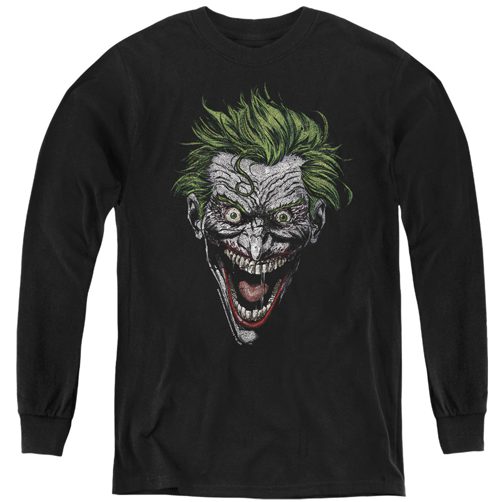 The Batman Joker Youth Long Sleeve T-Shirt