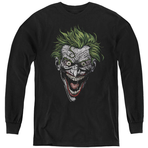 The Batman Joker Youth Long Sleeve T-Shirt