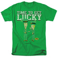 Beavis and Butthead St. Patrick'S Day Getting Lucky T-Shirt
