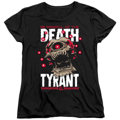 Dungeons & Dragons Death Tyrant Womens T-Shirt