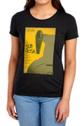Star Trek Sub Rosa Black Womens T-Shirt