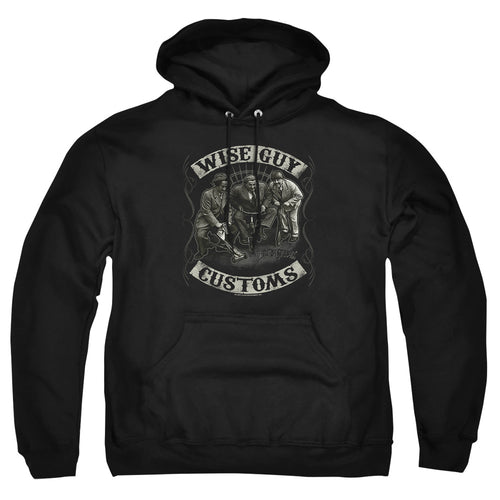 The Three Stooges Wise Guy Customs Pullover Hoodie
