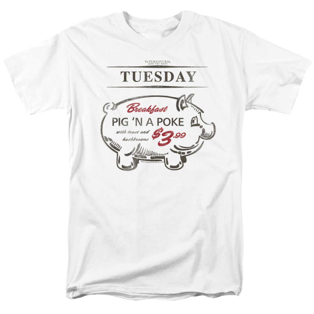 Supernatural Mystery Spot Pig 'n a Poke T-Shirt