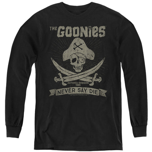 The Goonies Never Say Die Youth Long Sleeve T-Shirt