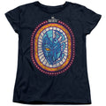 Blue Beetle Reyes Courage Womens T-Shirt