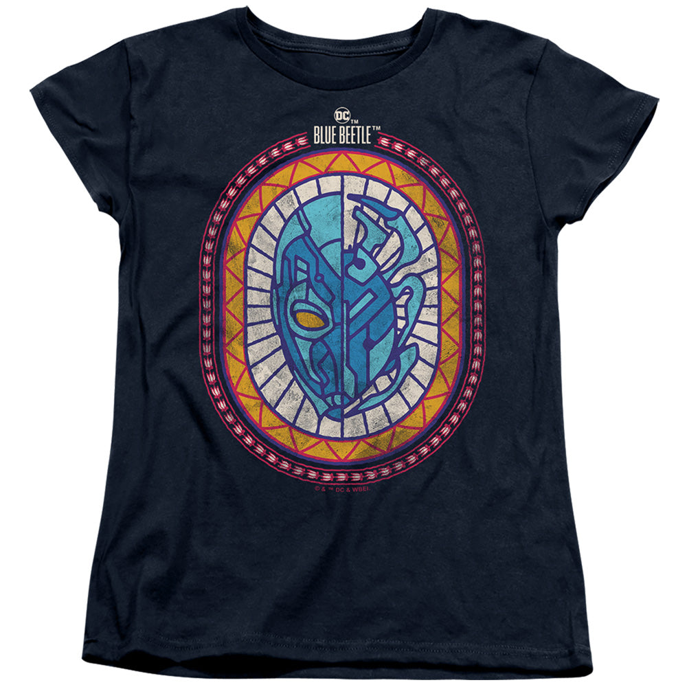 Blue Beetle Reyes Courage Womens T-Shirt