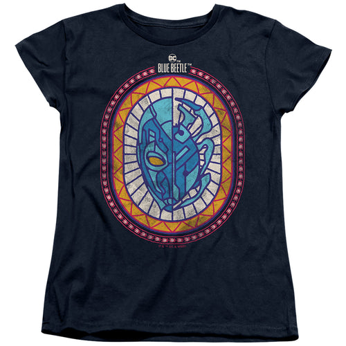 Blue Beetle Reyes Courage Womens T-Shirt
