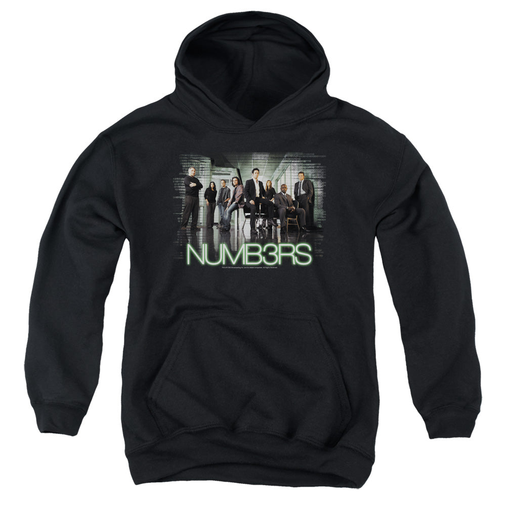 Numb3rs Numbers Cast Youth Hoodie