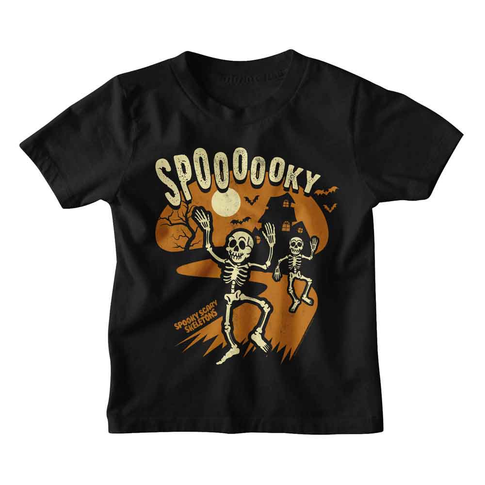 Spooky Scary Skeletons Spooky Path Youth/Toddler T-Shirt