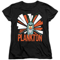 Spongebob Squarepants Plankton Womens T-Shirt