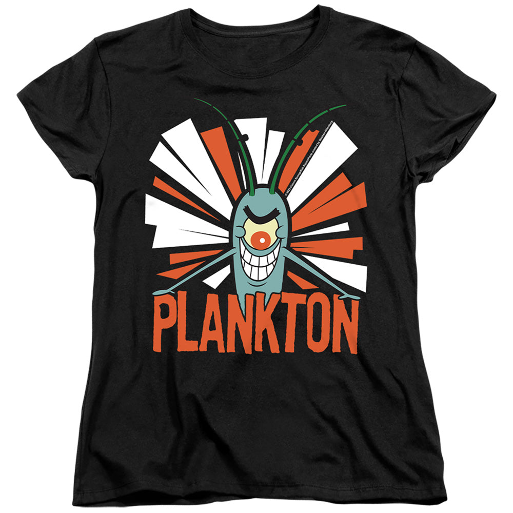 Spongebob Squarepants Plankton Womens T-Shirt