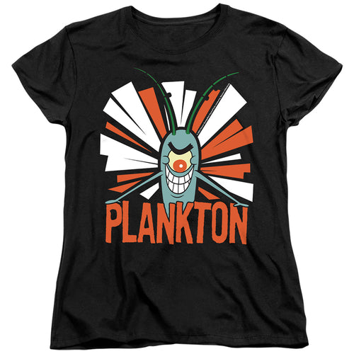 Spongebob Squarepants Plankton Womens T-Shirt