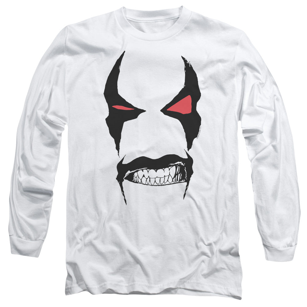 Justice League Lobo Face Long Sleeve T-Shirt