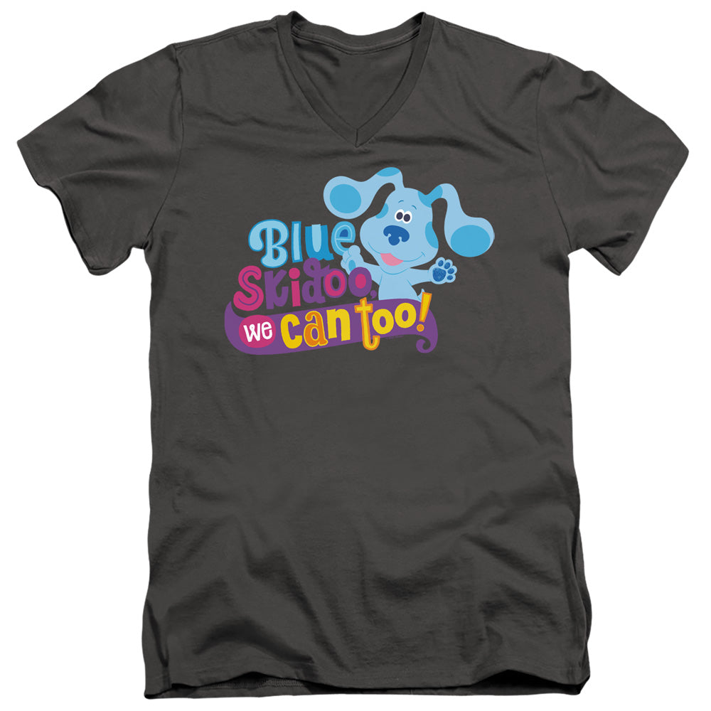 Blue's Clues We Can Too! V-Neck T-Shirt