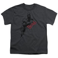 Batman Sketch Bat Red Logo Youth/Toddler T-Shirt