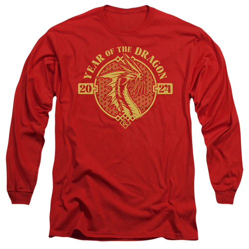 Dungeons & Dragons Year of the Dragon Gold Beast Long Sleeve T-Shirt