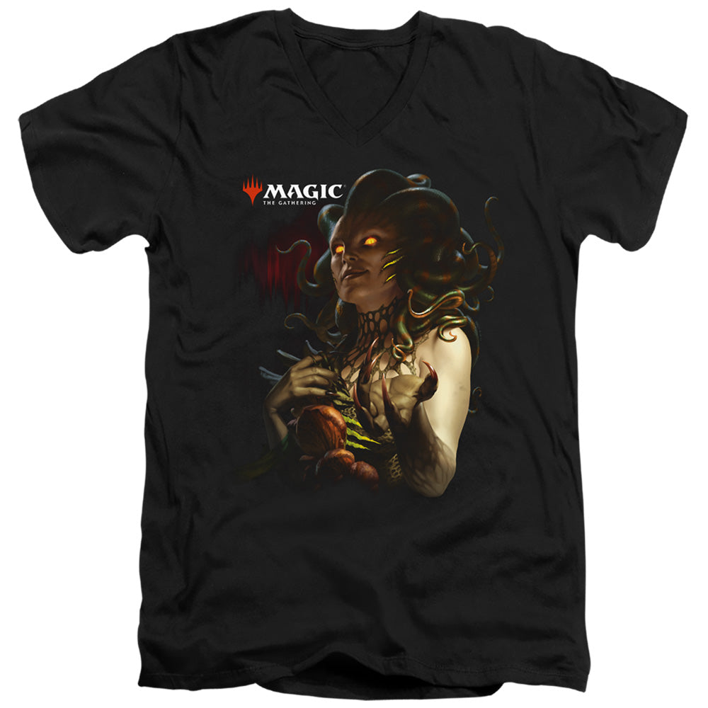 Magic the Gathering Vraska Queen of Golgari V-Neck T-Shirt