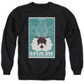 Star Trek Datalore Black Crewneck Sweatshirt