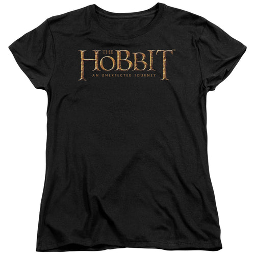 The Hobbit Unexpected Journey Logo Womens T-Shirt