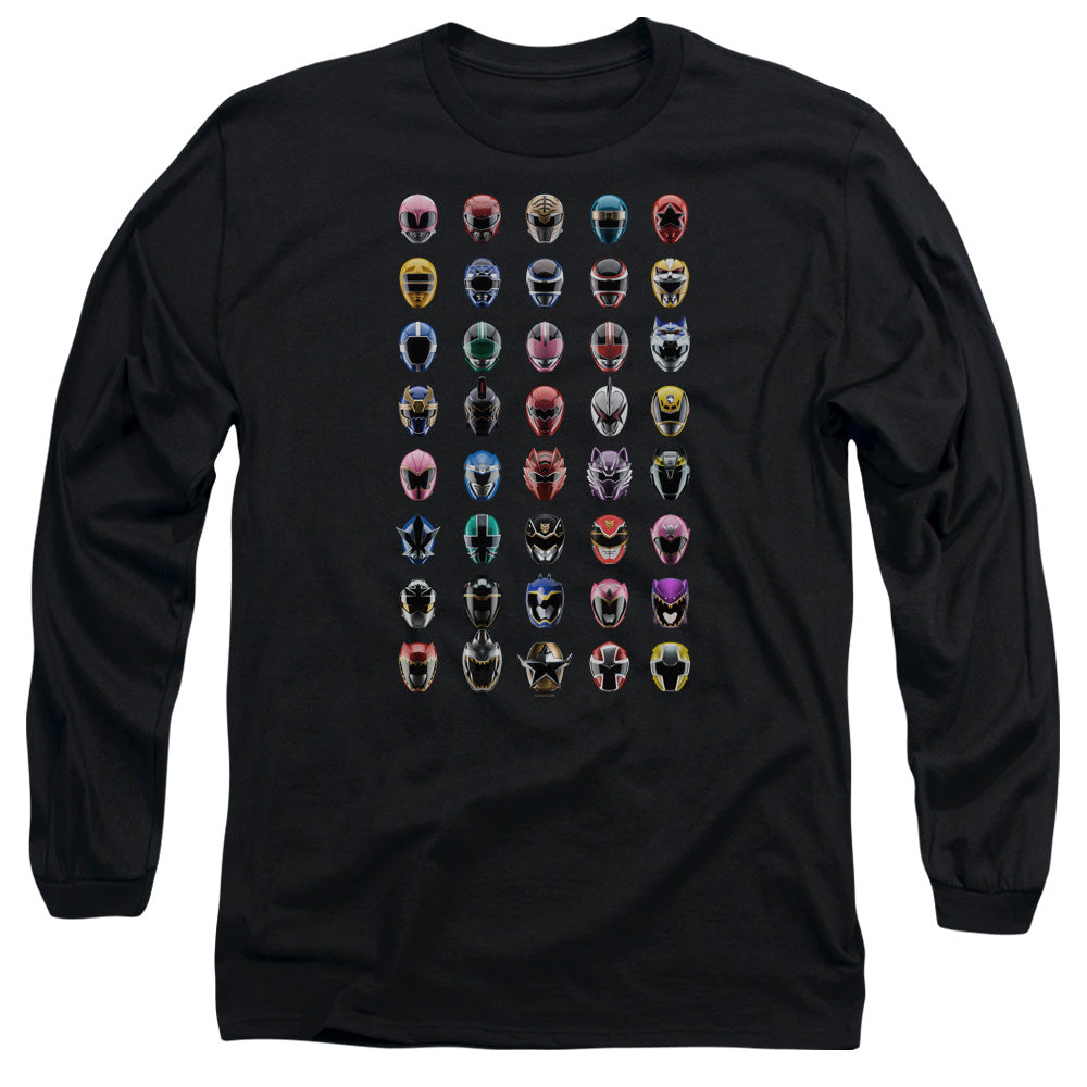 Mighty Morphin Power Rangers Visual Timeline Long Sleeve T-Shirt
