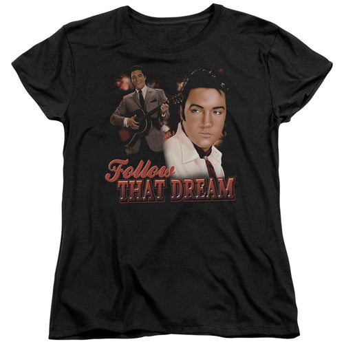 Elvis Presley Follow That Dream Womens T-Shirt