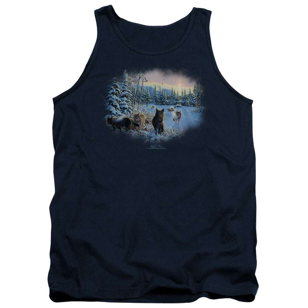 Wild Wings Hunter's Moon Wolves Tank Top