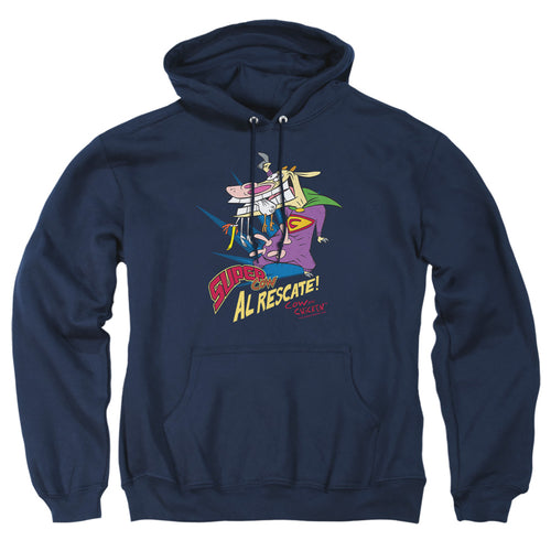 Cow and Chicken Super Cow Pullover Hoodie