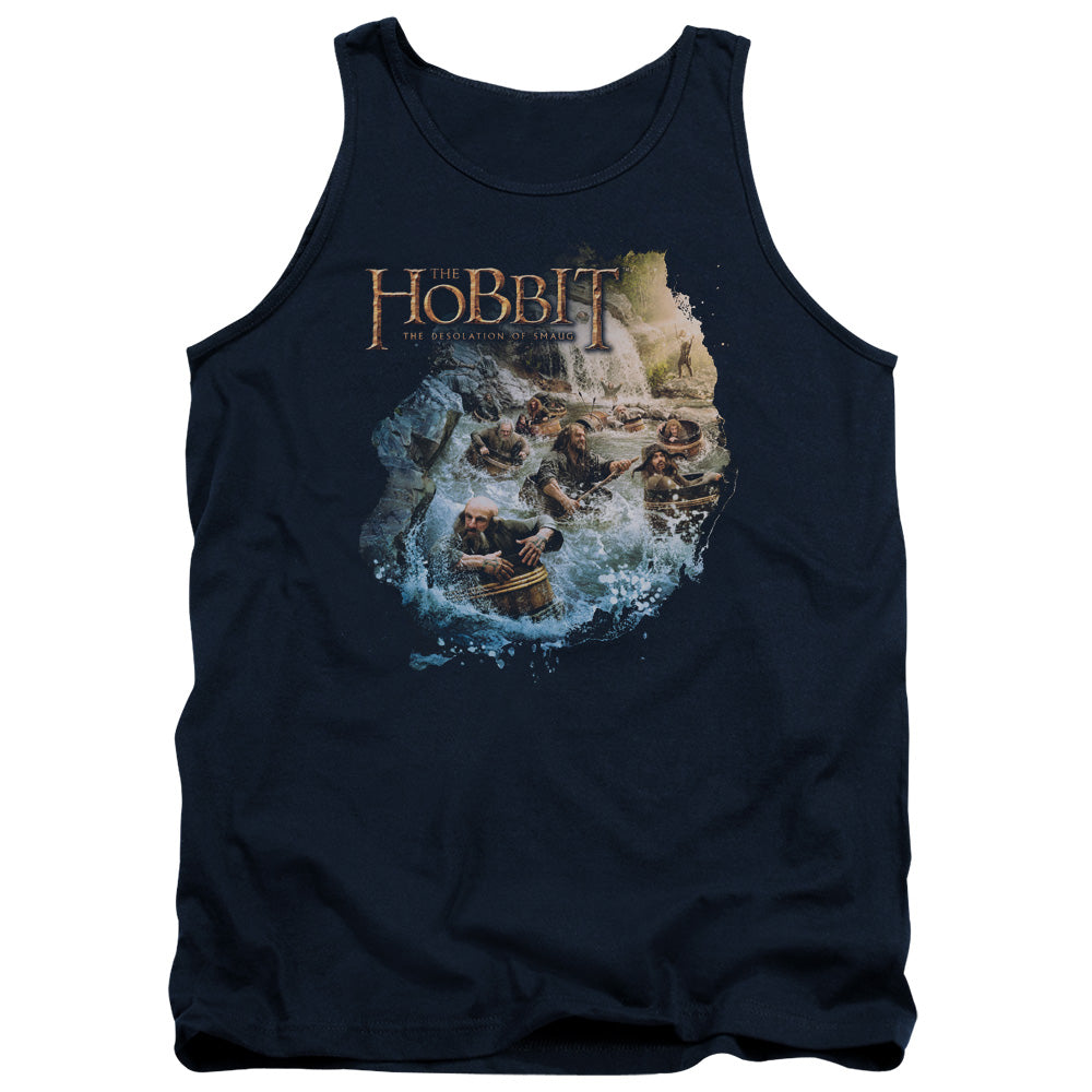 The Hobbit Barreling Down Tank Top