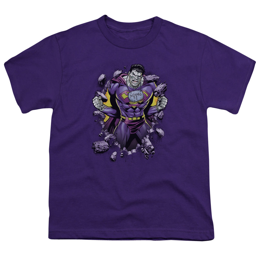 Superman Bizzaro Breakthrough Purple Youth/Toddler T-Shirt