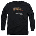Harry Potter Burning Hogwarts Long Sleeve T-Shirt
